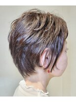 松本平太郎美容室 国立店&nbsp;ツーブロックショート×イノアカラー×ハイライト