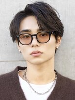 エイド 渋谷(aid)&nbsp;ニュアンスパーマ毛流れセンターパートカルマパーマダウンパーマ