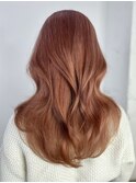 くびれヘア美髪韓国ヘア顔周りレイヤーロング_ba549691