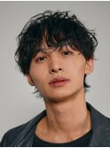 初めてのパーマでも◎韓国風ラフな質感が人気のシャドウパーマ