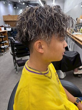 エヌ(N) メンズ ツイストスパイラルパーマ