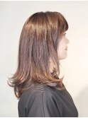 30代40代50代60代×ロングレイヤー×イノアカラー
