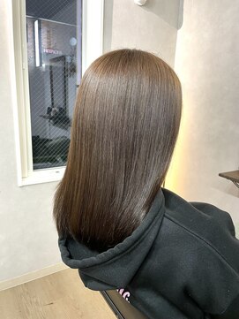 ベースヘアーデザイン(BASE HAIR DESIGN) くすみベージュ 透明感カラー レディース 宇都宮