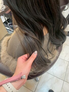 ルページ 千葉(lpage) 髪質改善/顔周りレイヤーカット/グレージュ[千葉/千葉駅]