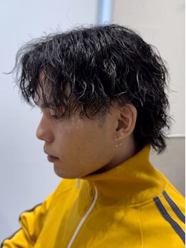 ツイストスパイラルウルフ【メンズ/パーマ/眉毛/沖縄市/美里】