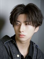 ルーシー 渋谷(LUCEY)&nbsp;センターパートフェザーパーマシャドウパーマメンズパーマ