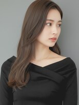 レフラム 亀有駅 亀有北口店(le:fro:m)&nbsp;韓国風女神ロングレイヤー×艶ショコラベージュ20代30代亀有