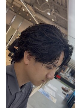 フィフスパーク(fifth PARK) 渋谷men'sフェザーパーマfifthメンズパーマ微分けセンターパート