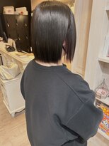 キャアリー(Caary)&nbsp;福山美容室caary髪質改善酸性ストレートインナーカラー20代30代