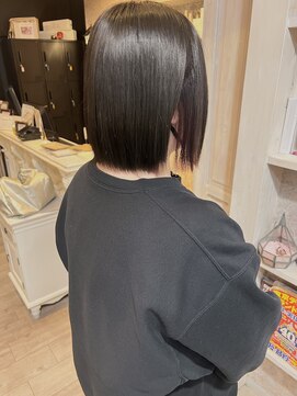 キャアリー(Caary) 福山美容室caary髪質改善酸性ストレートインナーカラー20代30代