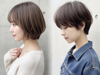 ネオリーブ クタ 町田店(Neolive kuta)の写真/【似合わせカット¥4500】大人女性のための洗練させたショートヘア☆骨格・髪質に合わせたデザイン性が好評