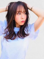 ディーバ 横浜(D.I.E.V.A)&nbsp;20代30代40代大人くびれ外ハネセミロング艶髪ピンクブラウン
