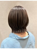 シーインフィニート 清澄白河 現代美術館MOT前店(C∞)&nbsp;【髪質改善ストレート】レイヤーボブ/ベージュカラー