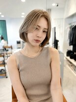 カムバイネオリーブ 溝の口店(Cam by neolive)&nbsp;☆顔周りレイヤー・ボブレイヤー・ミルクティーベージュ☆