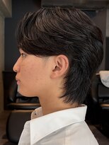 メンズロム(Men's LOM)&nbsp;センターパート×ウフル