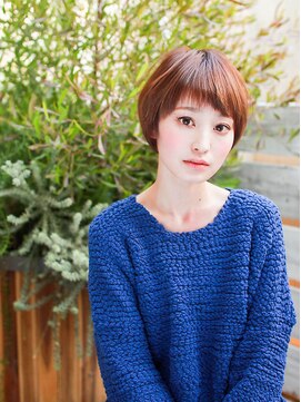 ラックスビー マハロ 江坂駅前店(LUXBE MAHALO) キレイめショートスタイル 【LUXBE江坂店】