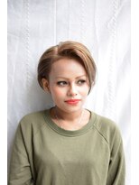 ヘアー オーシャン(HAIR OCEAN)&nbsp;【近江おすすめ】ハイトーン☆ハンサムショート小顔☆外国人風