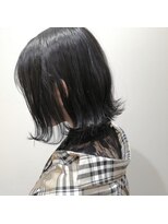 ベルクープス 天王寺店(Belle Coupes) 【ベルクープス天王寺】林原加昌 ボブ 暗染めダークグレー