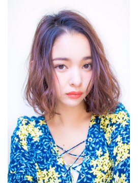 ロンドアベニール 北千住(Lond avenir) 【Lond avenir本田奈穂美】柔らかお洒落ウェーブボブディ