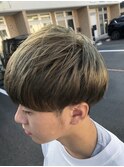 黒髪からの大胆イメージチェンジmen'sスタイル