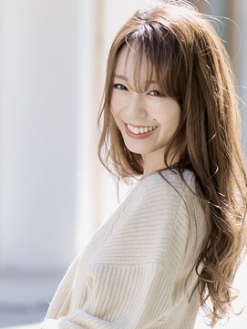 ヘアーメイク アンティーク(HAIR-MAKE ANTIQUE) シースルーバング/ゆるふわウェーブパーマ