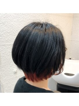 ちゅら髪 インナーカラー・ショート