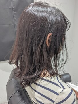 ジエクト 本店(The Ect) ミストバング×エアリーミディアムグレイヤー×シアーグレージュ