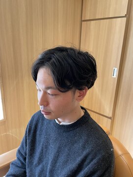 ヘアーモードキクチ 日本橋三越前店 メンズ専門センターパート