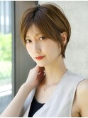 前髪あり大人ショート20代30代40代【AIN.表参道】川原大地