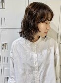 ボブウルフ＋パーマ