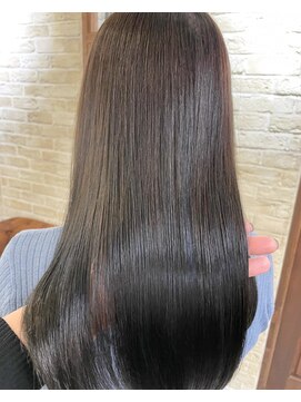 クラッチ 天王寺(CLUTCH) 大人可愛い小顔美髪ツヤ髪艶感シンプルストレート髪質改善A2