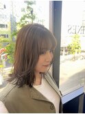 透明感カラー×レイヤースタイル