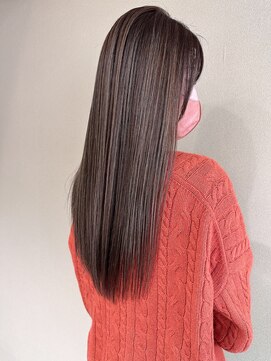 ゼン(Zen.) 大人可愛いハイライト/ロングヘア/ケアブリーチ/Zen.手塚