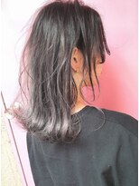 ランプ ヘアー(lamp hair)&nbsp;【lamp池袋オザキ】グラデーション/パープルグレー/THORWカラー