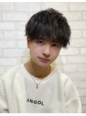 メンズカット/パーマ/ヘッドスパ/ブリーチ/眉毛/韓国/大宮/Men's