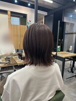 トリニティ 本厚木(trinity)&nbsp;外はねボブ/切りっぱなし/学割U24/本厚木/イルミナカラー