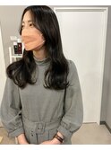 *地毛風オリーブグレージュ 暗髪 神戸 三宮
