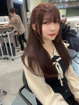 リリー(Lilley) 天神韓国ヘア×顔まわりカラー