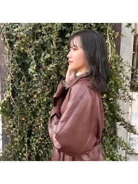 ニード(need) 暗髪グレージュ