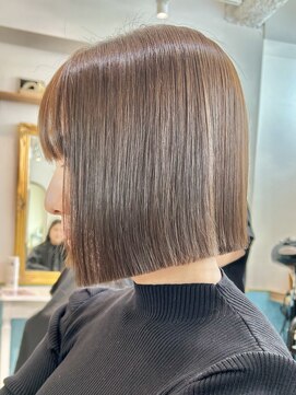 ロンドアベニール 北千住(Lond avenir) 地毛風ストレートボブ☆美髪ボブ/美髪矯正[北千住]