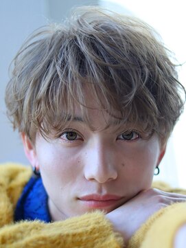 オーシャントーキョー サニー 原宿(OCEAN TOKYO Sunny) ハイトーンマッシュコンマバングツーブロックセンター パート