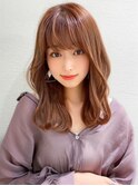 ♪王道ピンクブラウン愛されヘア美髪20代30代40代高田馬場