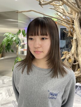 ゼスト 八王子店(ZEST) 顔周りカット/顔周りレイヤー【藤野はるひ】