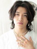 モッズヘア メン 上尾東口店(mod's hair men)&nbsp;ワイルドかき上げセンターパートメンズパーマF上尾