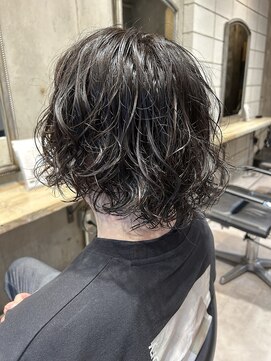 ラグシス ザ バックルーム(LUXIS THE BACK ROOM) スパイラルパーマ【立川/メンズ】