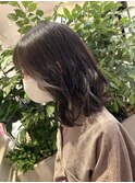 結んでも可愛いゆるふわパーマ