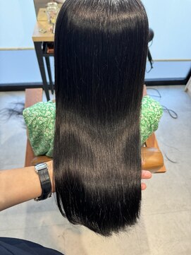 テラスヘア 長岡(TERRACEhair) つるつるな縮毛矯正トリートメント