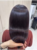 濃いめラベンダーブラウン♪ブリーチ無し