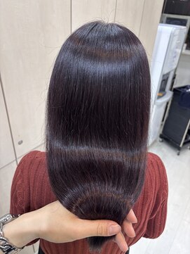 アイズ 横浜(IS) 濃いめラベンダーブラウン♪ブリーチ無し