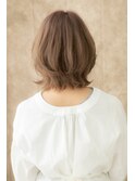シースルーバングハイライトくびれボブウルフ313X上尾20代30代